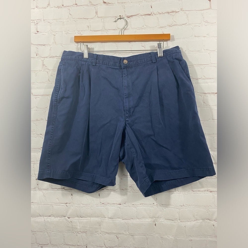 Pendleton Shorts Mens Size 38 Blue Vintage Country Traditions Chino Shorts